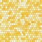 Ceramic yellow orange mosaic background seamless texture in swimming pool or kitchen