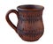 Ceramics, pottery made on a potter\\\'s wheel, mug, clay