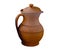 Ceramics, pottery on a potter\\\'s wheel, jug, clay