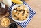 cereal with banana, raisin and milk