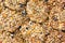 Cereal cake texture or background