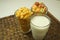 Cereal cornflakes milk breakfast meal drink bowl concept