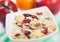 Cereal muesli with dried fruit