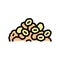 cereal pile color icon vector illustration