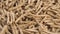 Cereal wheat fiber sticks. Macro.