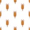 Cereal wheat spike seamless pattern field plant flour ingredient