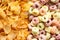 Cereals breakfast color mix : 2 side