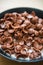 Cereals chocolate with fresh milk