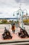 Ceremonial Bagpipe Performance at Nanaimo, BC