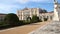 `Ceremonial Facade` of the 18th-century Queluz National Palace, near Lisbon, Portugal