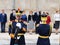 The ceremony at the Equestrian statue of King Carol I in Bucharest on the occasion of the Royal Day