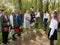 The ceremony at the mass grave in the village of Kaluga region (Russia) on 8 may 2016.