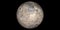 Ceres dwarf planet solar system black background