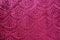 Cerise fabric with waves pattern