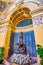 The Cernaur Fountain in the main Cupola Hall of Szechenyi Thermal Spa complex, on February 23 in Budapest, Hungary