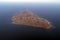 Cerralvo cousteau island baja california sur aerial