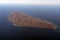 Cerralvo cousteau island baja california sur aerial