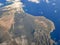 Cerralvo jacques cousteau island Mexico aerial view