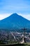 Cerro de la Cruz and Agua volcano