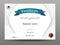 Certificate diploma border, Certificate template. vector illustr