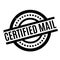 Certified Mail rubber stamp