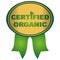 Certified organic