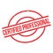 Certified Professional rubber stamp