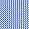 Cerulean blue and white chevron