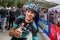 Cervinia, Italy 26 May 2018: Davide Formolo, Bora Hansgrohe Professional Team, after finish the last mountain stage