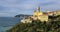 Cervo - medieval hilltop town in Liguria, Italy