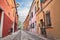 Cesenatico, Emilia-Romagna, Italy: street in the old town