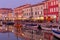 cesenatico fishing village on the Adriatic Sea famous for its fish restaurants c
