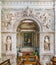 The Cesi Chapel by Antonio da Sangallo il Giovane, in the Church of Santa Maria della Pace in Rome, Italy.