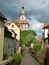 Cesky Krumlov - a historic city view UNESCO