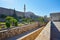 Cesme castle in the Mediterranean port of Cesme