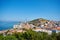 Cesme Castle, view of the Mediterranean port of Cesme