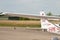 Cessna 172 plane at the airfield Lahr in Germany