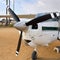 Cessna airplane in Namibia