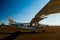 Cessna at Maun airport, Botswana