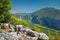 Cetina river canyon in Croatia