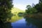 Cetina river near Omis, Croatia.