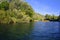 Cetina river near Omis, Croatia.