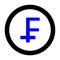 Cfa Franc Bceao Cfp Franc Icon