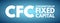 CFC - Consumption of fixed capital acronym