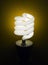 CFL - compact flourescent lamp, eco-friendly light bulb