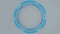 Cgi abstract blur loopable rotation circle background