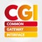 CGI - Common Gateway Interface acronym