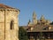 Cgurch of San Millan and Cathedral of Segovia. Spain.