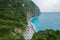 Ch\\\'ing-shui Cliff (Qingshui Cliff) located in Taroko National Park of Taiwan