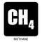 CH4 Methane formula icon